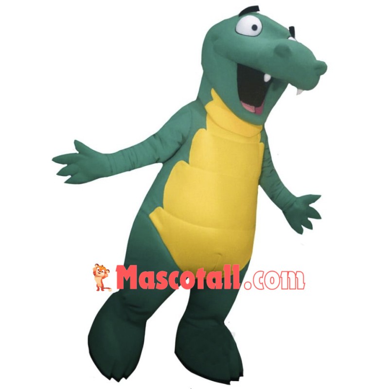Cute Lightweight Alligator Mascot Costume
