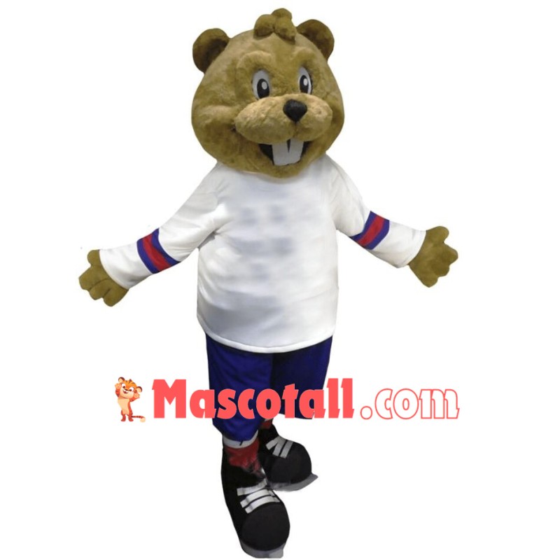 College Lightweight Beaver Mascot Costume