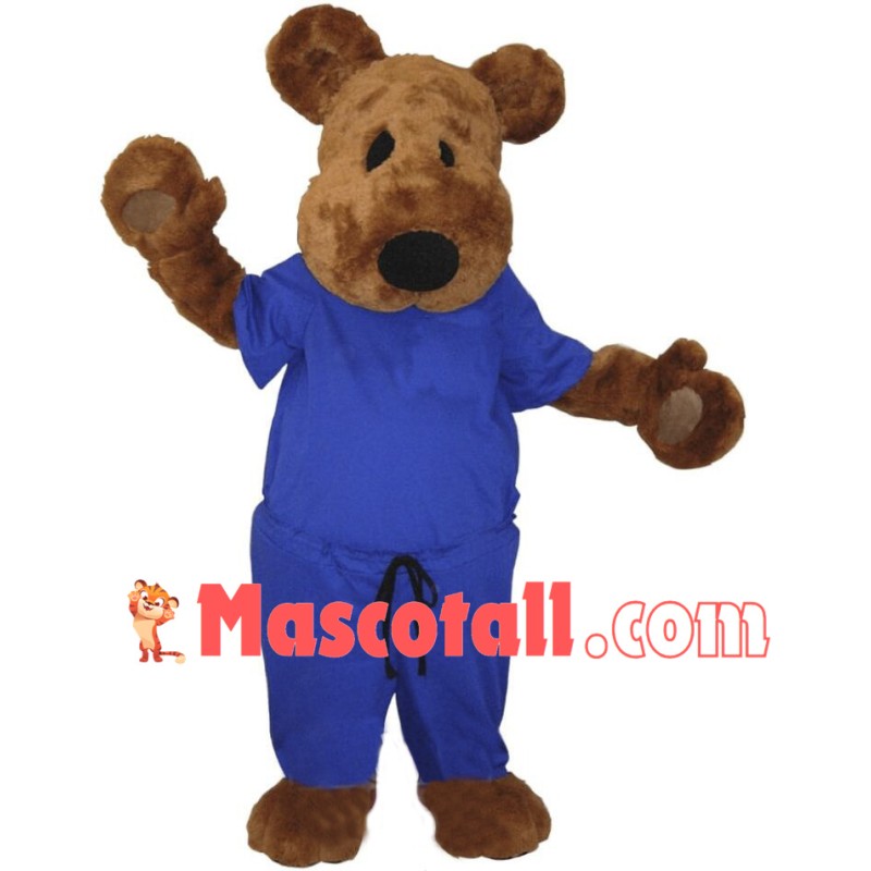 Doctor Teddy Bear Mascot Costume