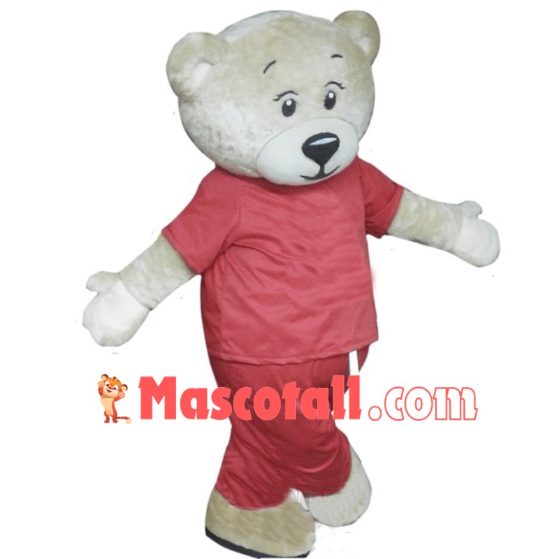 Health Consultant Bear Mascot Costume