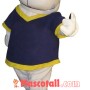 Big Eye White Bear Mascot Costume