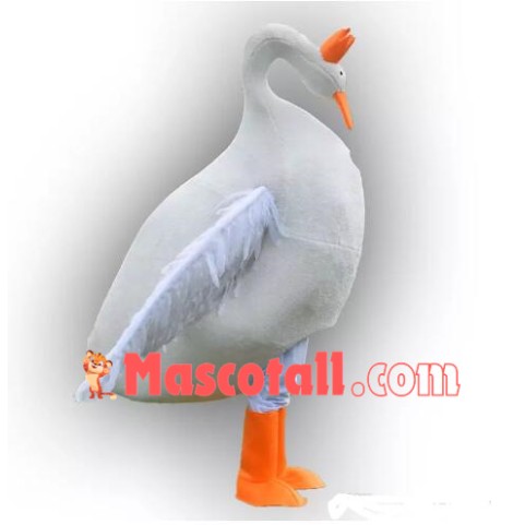 High Quality Swan Mascot Costume