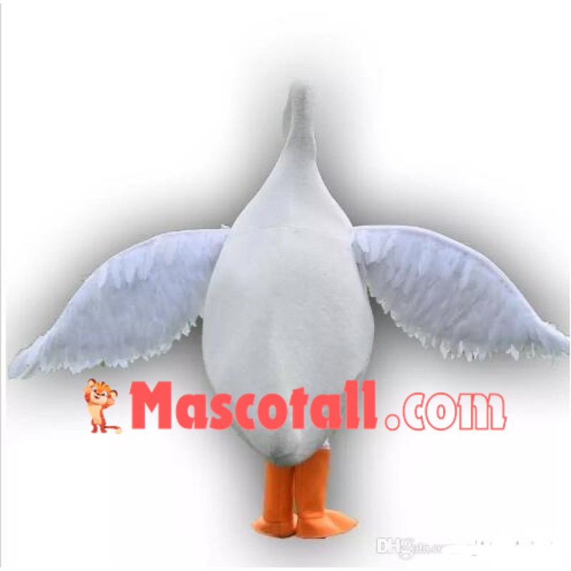 High Quality Swan Mascot Costume