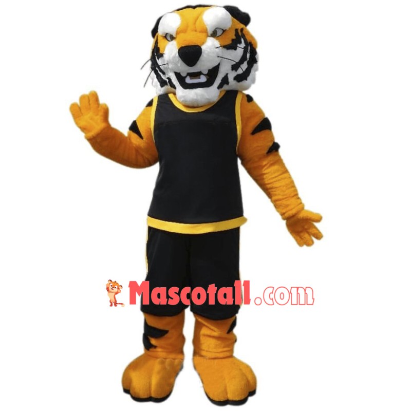 College Fierce Tiger Mascot Costume