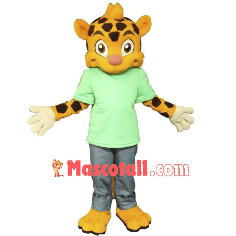 College Lightweight Tiger Mascot Costume