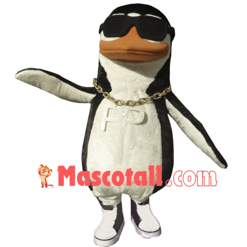 Rap Penguin Mascot Costume