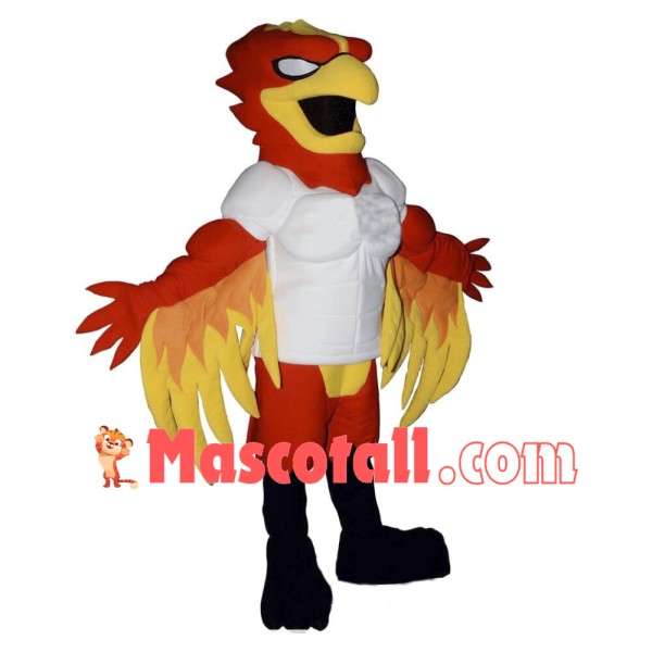 Power Phoenix Mascot Costume