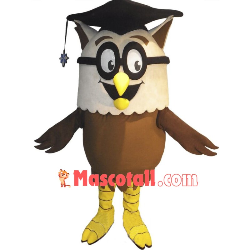 Erudite Owl Mascot Costume