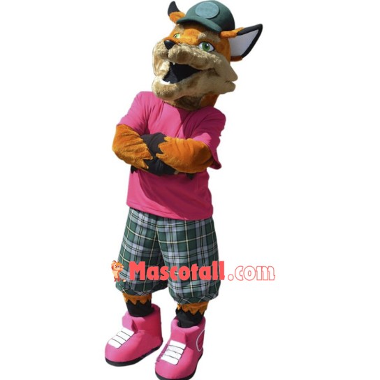 Realistic College Fox Mascot Costume