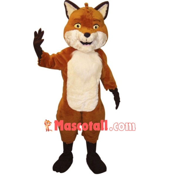 Friendly Lightweight Fox Mascot Costume