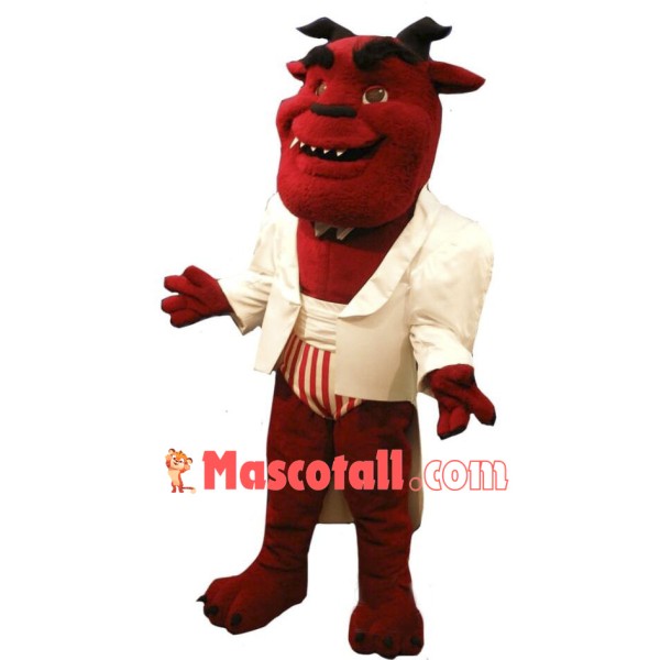 Gentleman Devil Mascot Costume