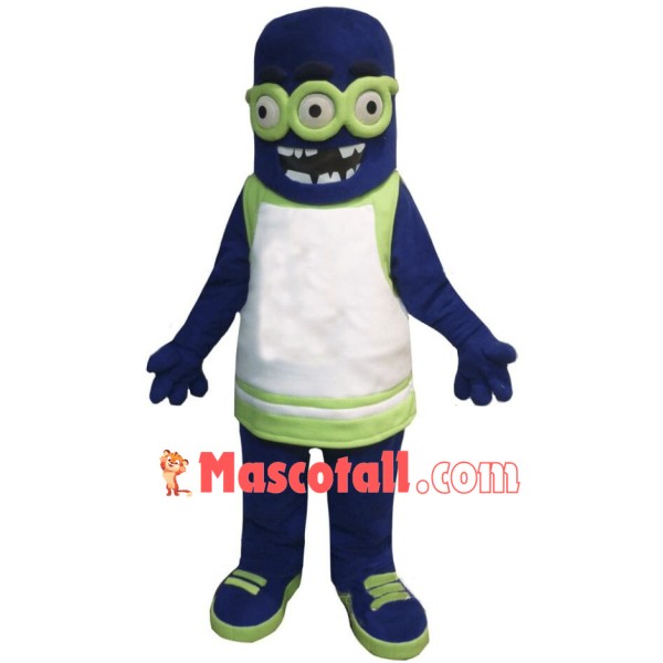 Multi-eyed Monster Mascot Costume