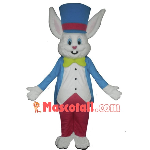 Happy Lightweight Rabbit Mascot Costume