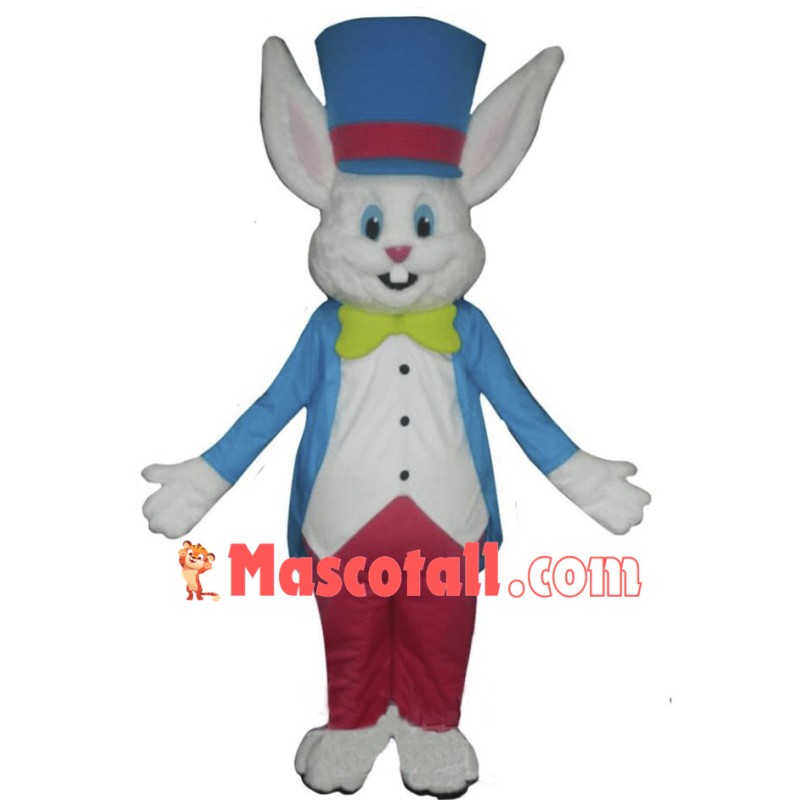 Happy Lightweight Rabbit Mascot Costume