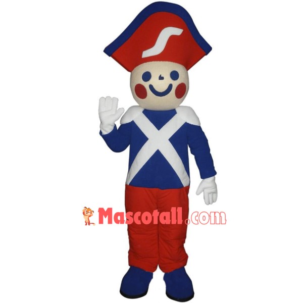 High Quality Soldier Mascot Costume