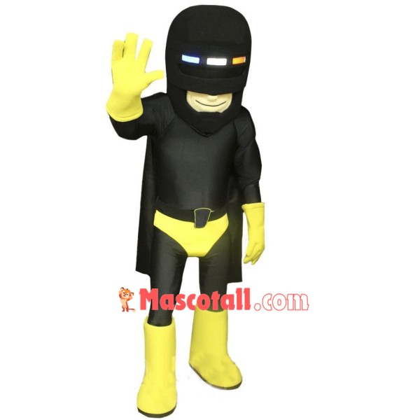 Super Hero Police Mascot Costume