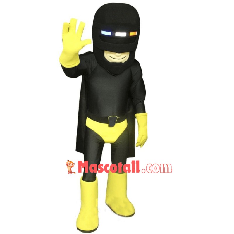 Super Hero Police Mascot Costume