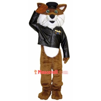 Pilot Fox Mascot Costume