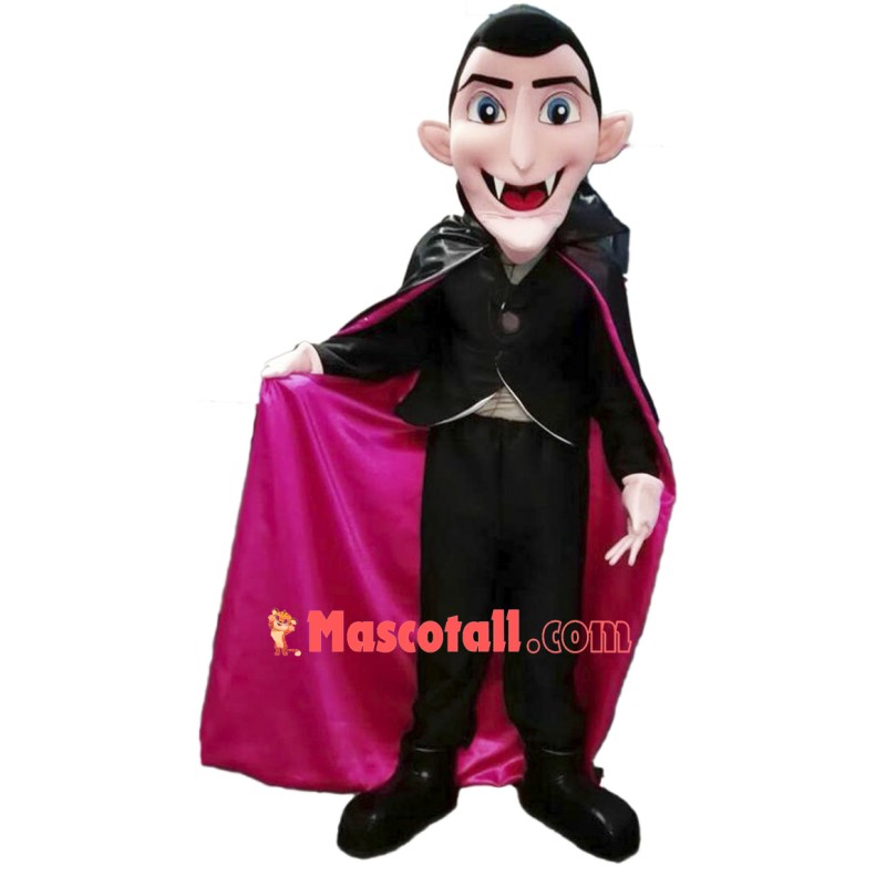 Dracula Vampire Mascot Costume