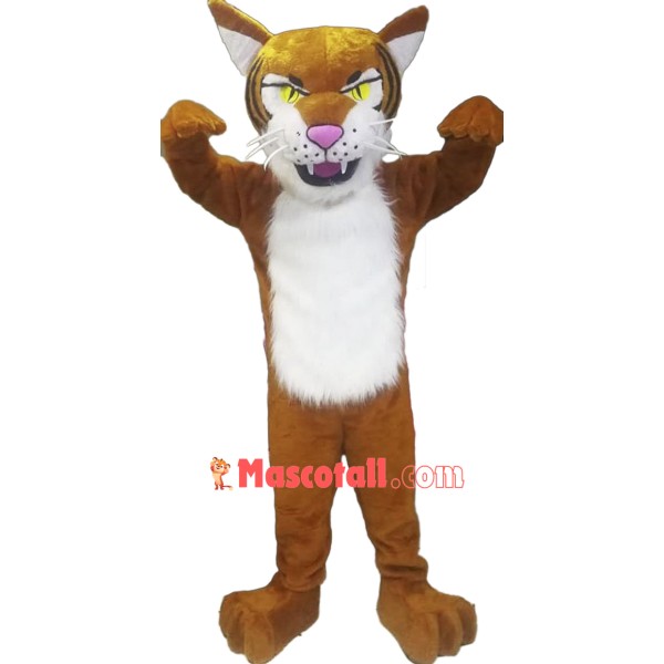 Fierce Lightweight Tiger Mascot Costume 