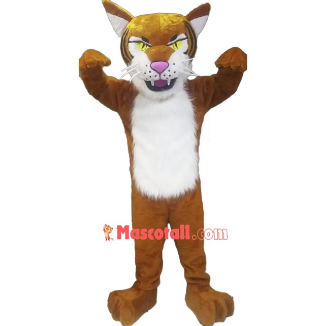 Fierce Lightweight Tiger Mascot Costume 