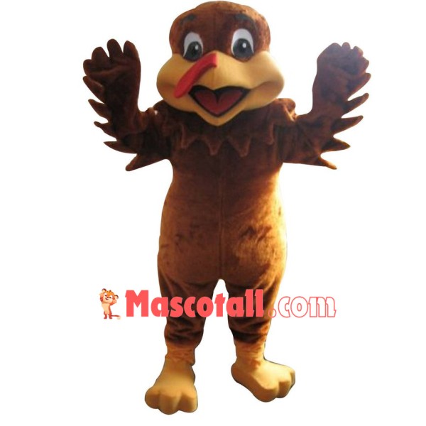 Turkey Mascot Costume Adult Animal Costume