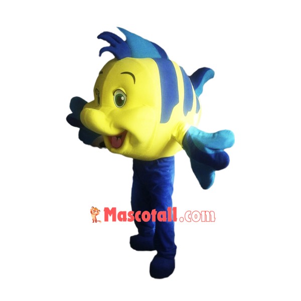 Flounder Fish Mascot Costume Adult Costume
