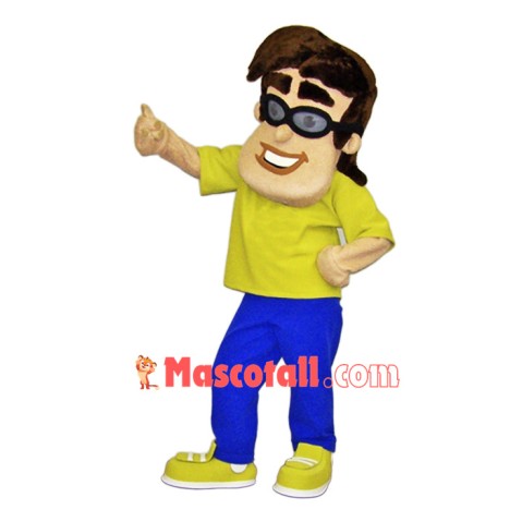 Recycle Boy Mascot Costume