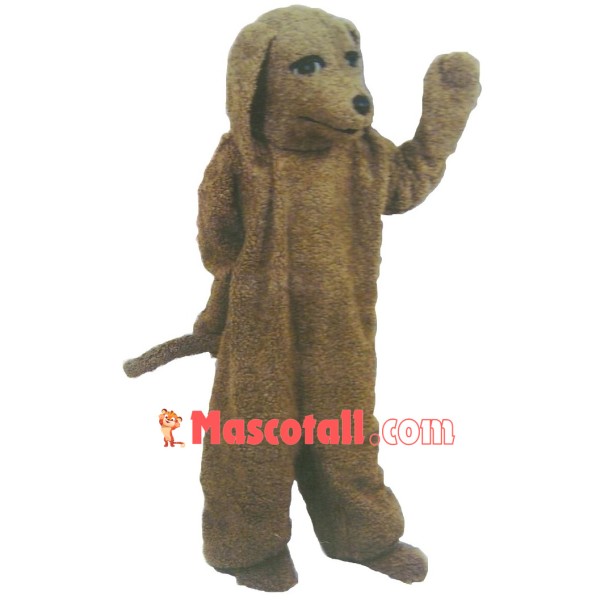 Friendly Poodle Dog Mascot Costume