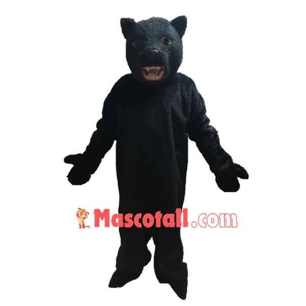 Fierce Black Panther Mascot Costume Free Shipping