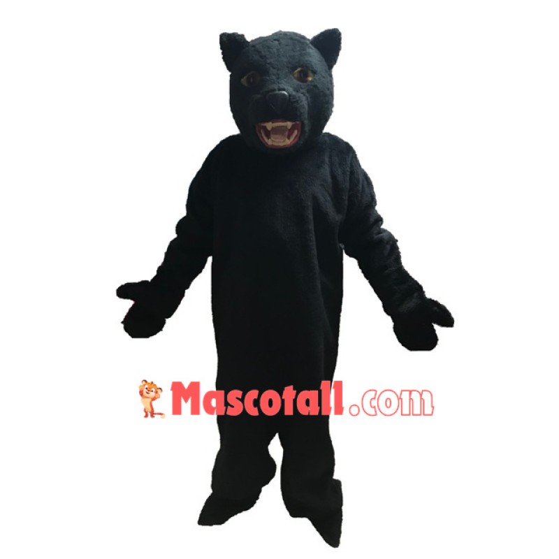 Fierce Black Panther Mascot Costume Free Shipping