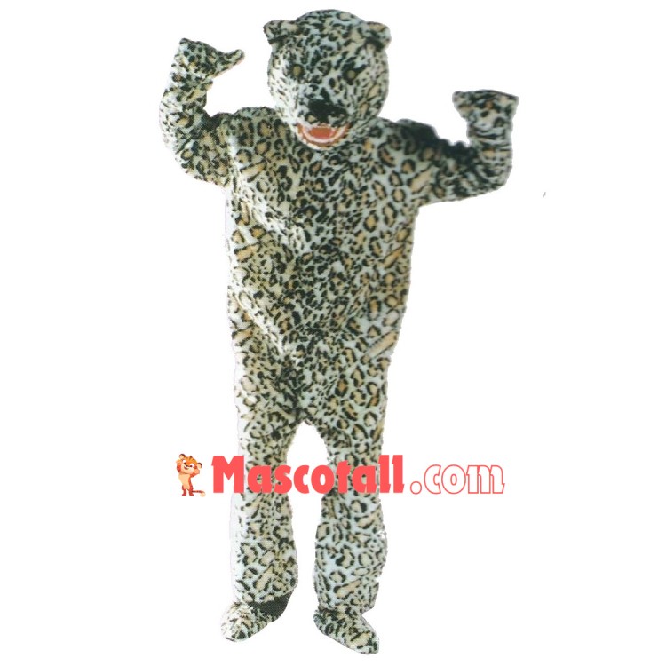 Fierce Leopard Mascot Costume