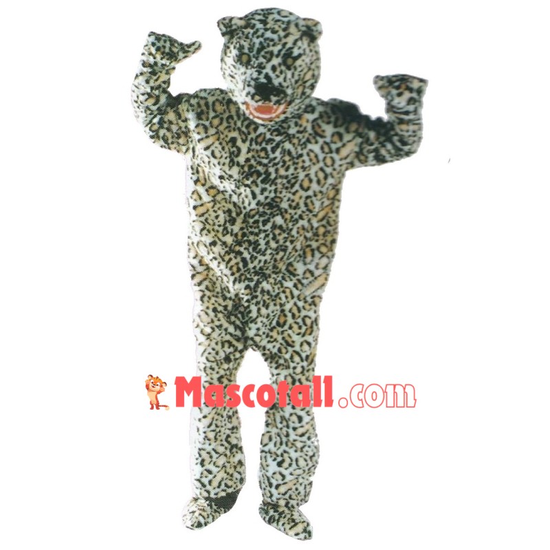 Fierce Leopard Mascot Costume