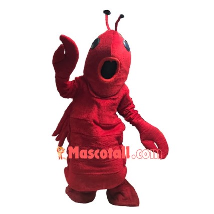 Red Lightweight Lobster Mascot Costume