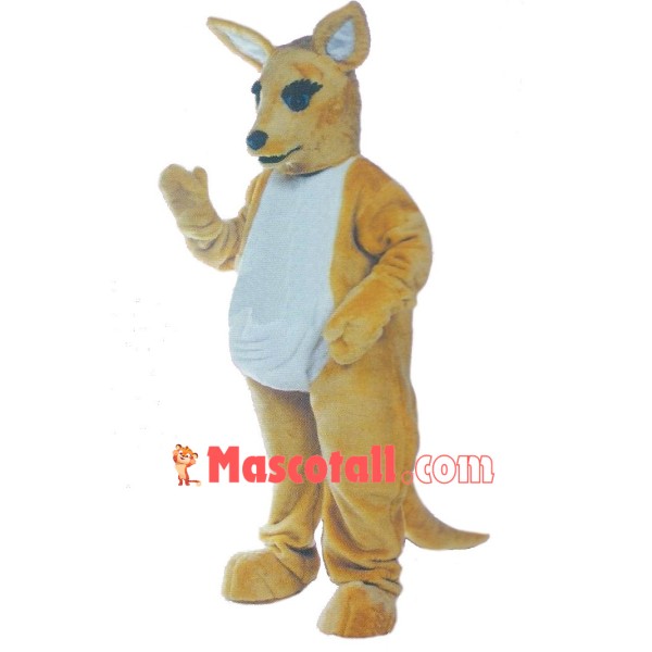 Friendly Lightweight Kangaroo Mascot Costume