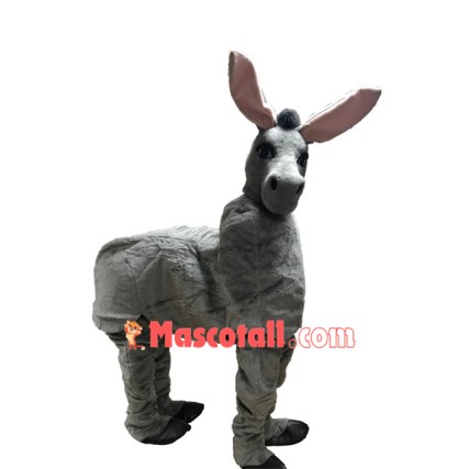 Two Person Donkey Mascot Costume Free Shipping