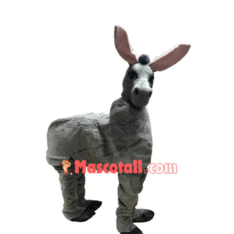Two Person Donkey Mascot Costume Free Shipping