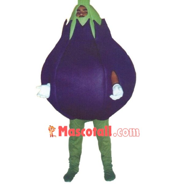 Eggplant Mascot Costume Free Shipping