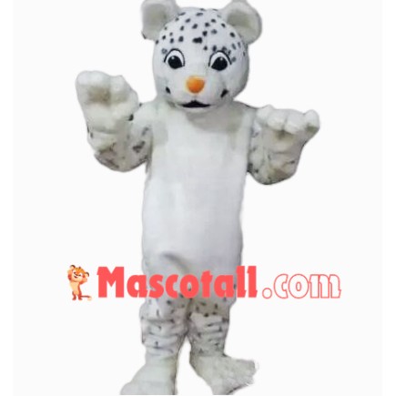 Snow Leopard Mascot Costume
