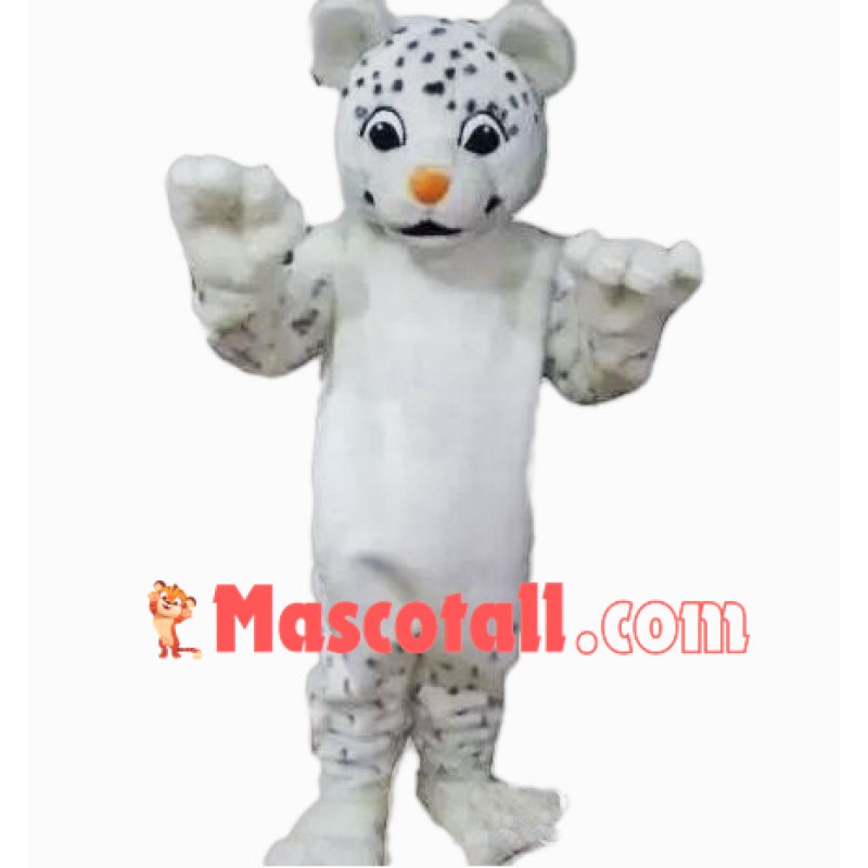 Snow Leopard Mascot Costume