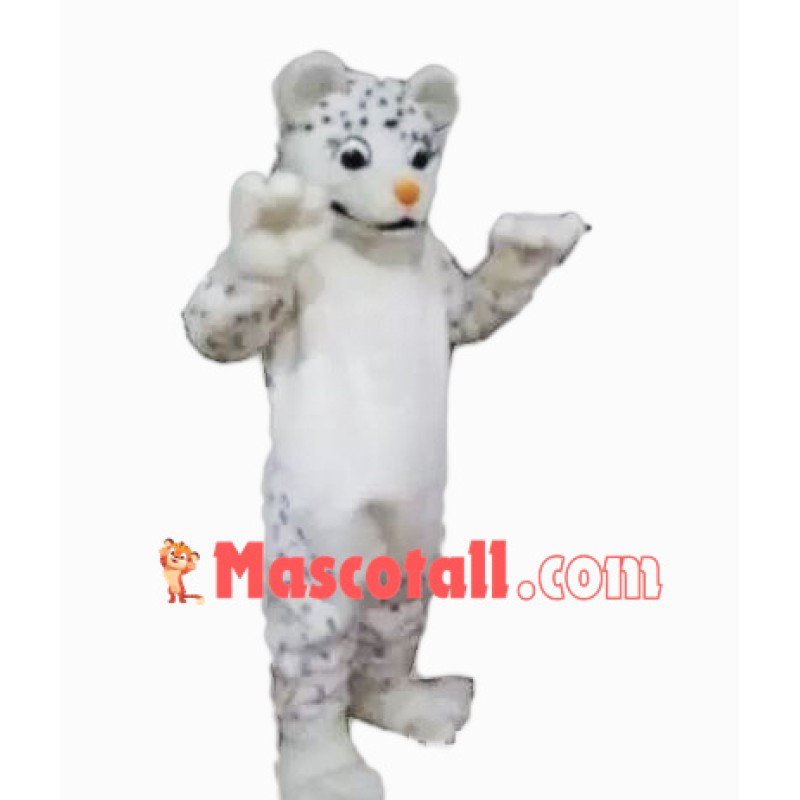 Snow Leopard Mascot Costume