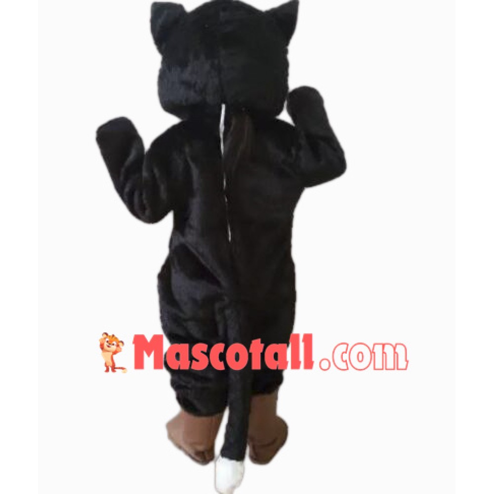 Lovely New Black Cat Mascot Costume