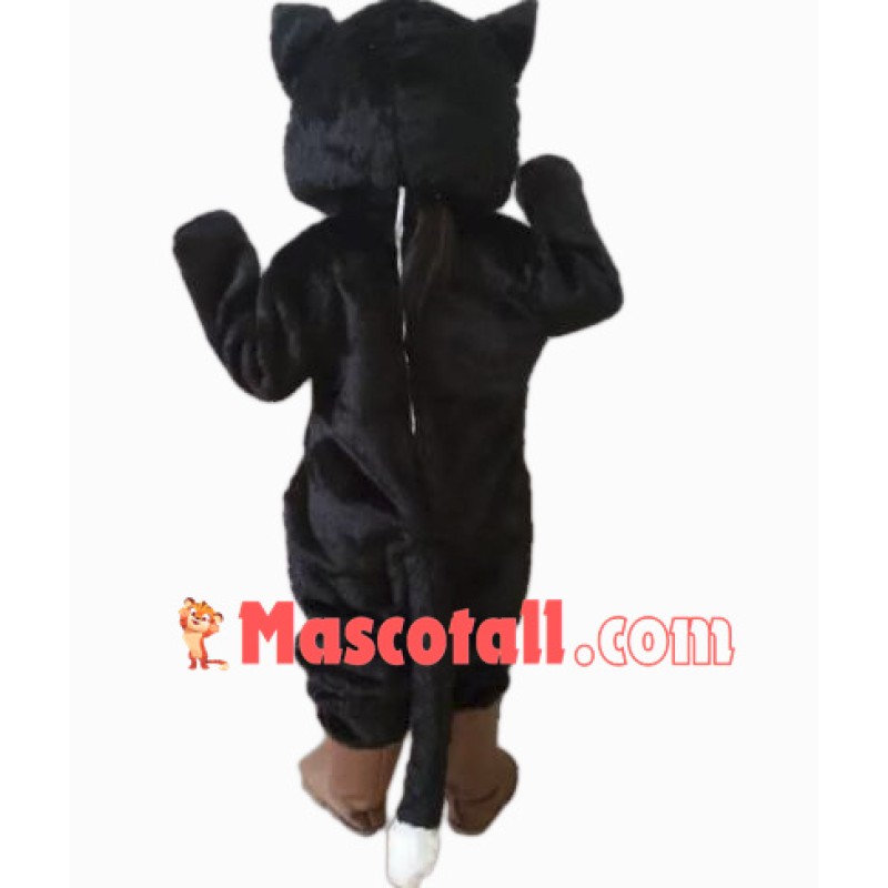 Lovely New Black Cat Mascot Costume