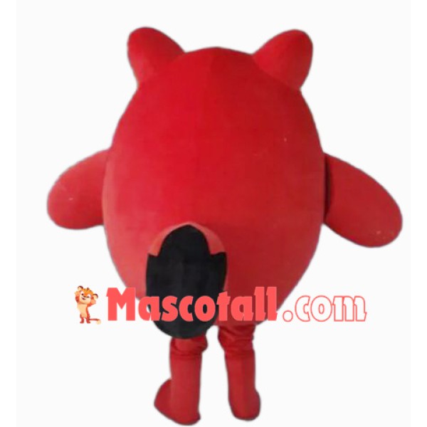 Red Mouse Mascot Costume