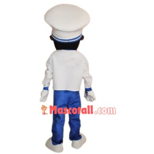 Chocolate Chef Uncle Mascot Costume