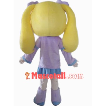 Lovely Girl Mascot Costume