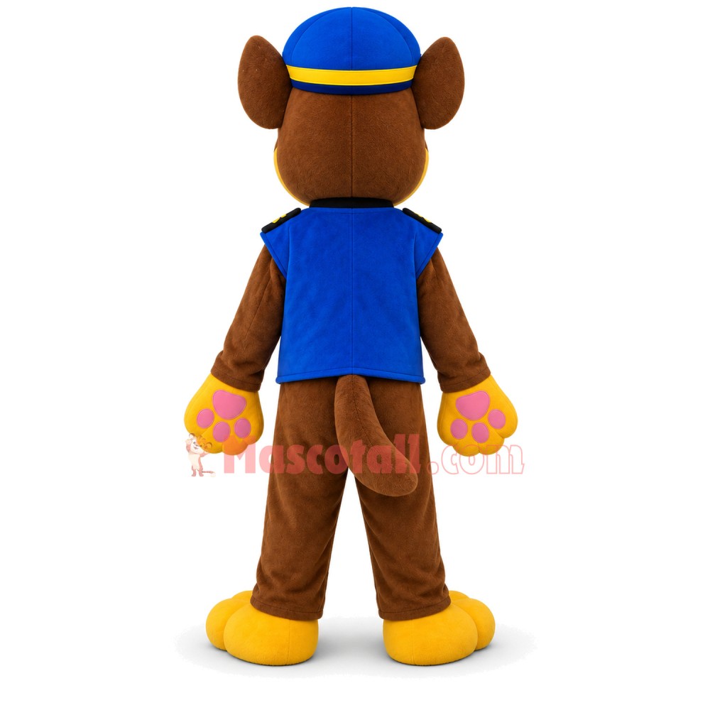 Cute Lightweight Paw Patrol Chase Mascot Costume