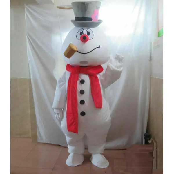 Frosty Snowman Mascot Costume