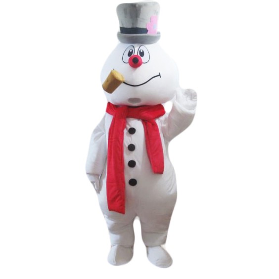 Affordable Snowman Mascot Costume