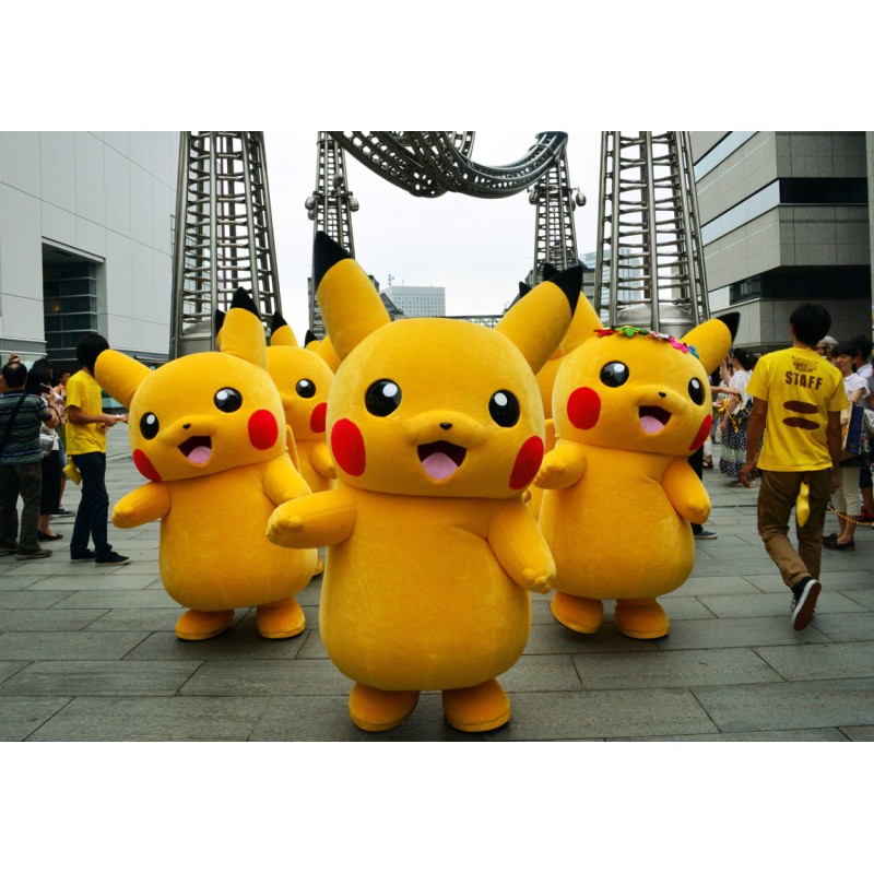 Cute Pikachu Cosplay Halloween Costume